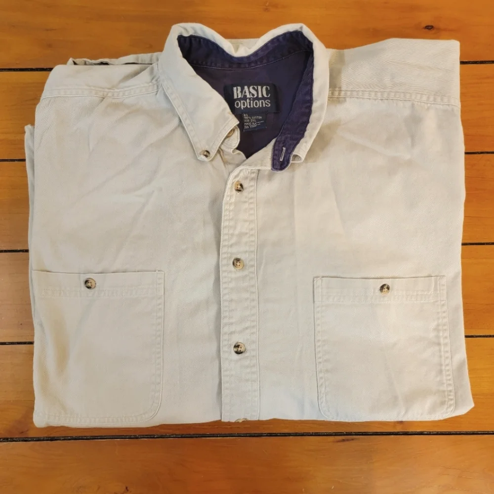 Basic Options Button Down - Picture 2 of 14